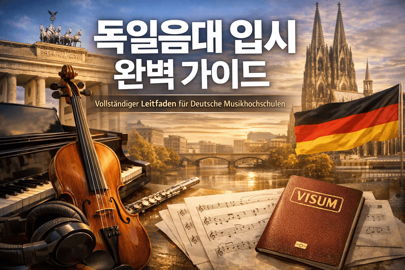 (수강가능)독일음대 입시 완벽 가이드(Vollständiger Leitfaden für Deutsche Musikhochschulen)