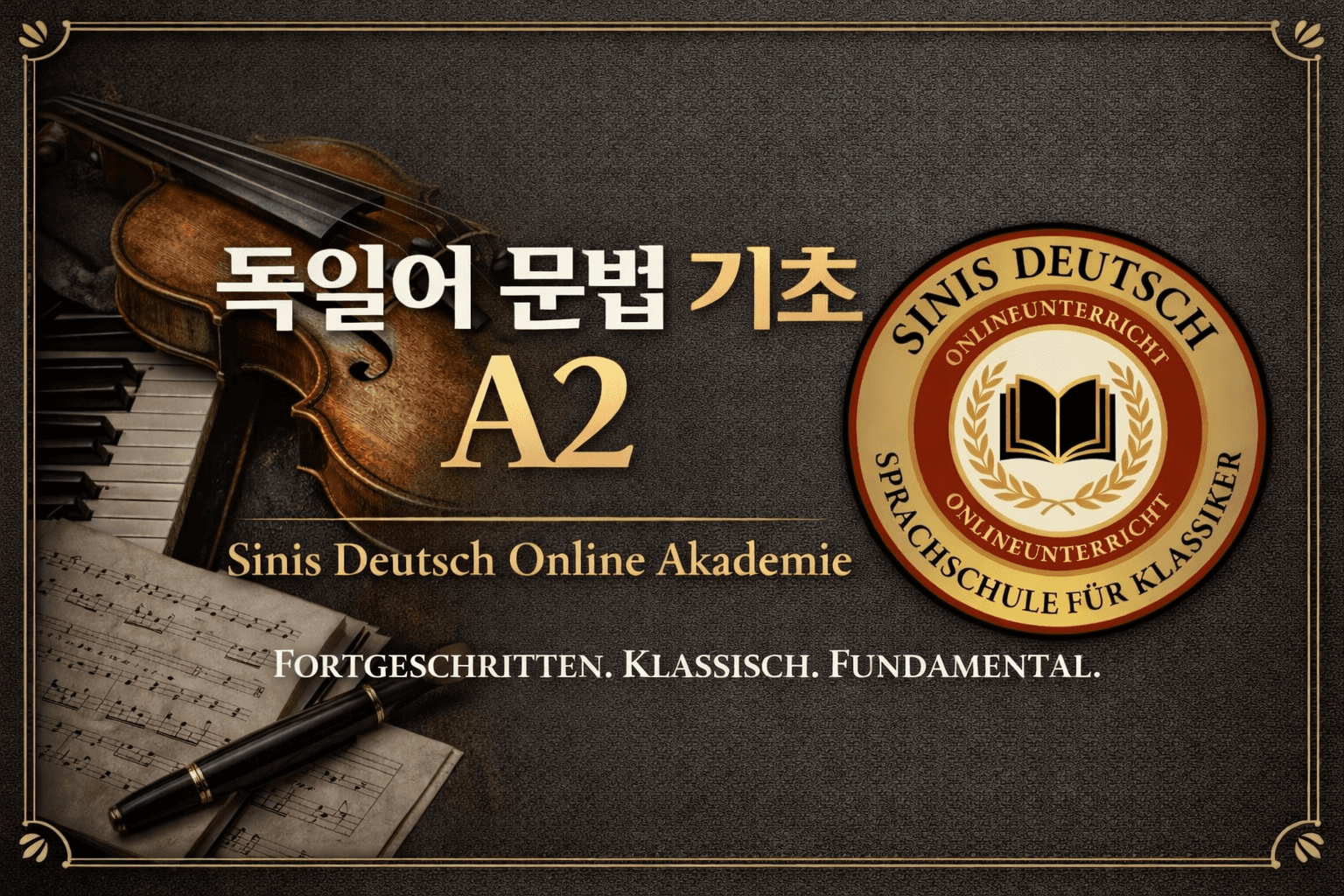 (6월 1일 강의 오픈) 독일어 문법 기본(A2)